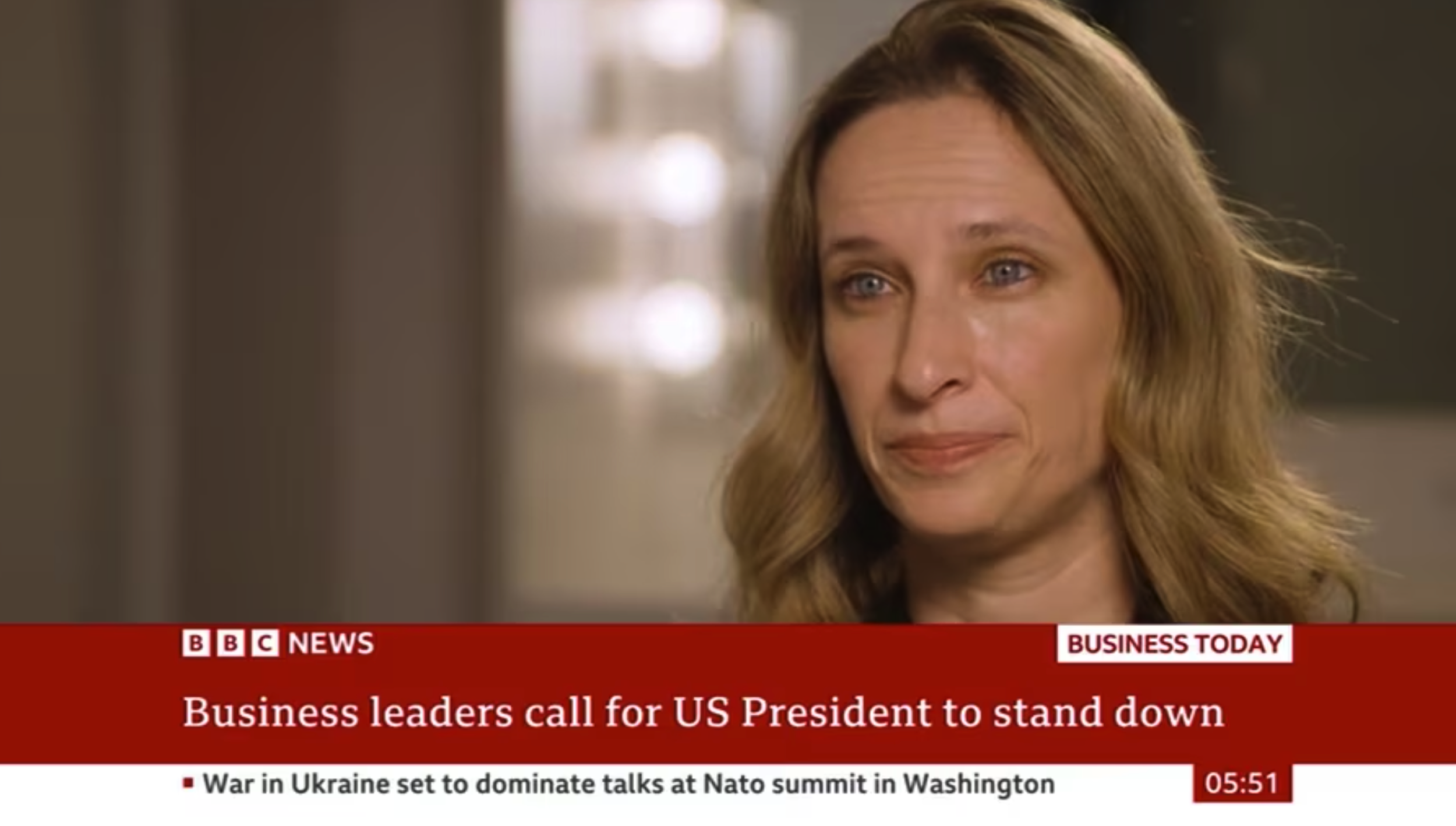 "U.S. Business Leaders Call for U.S. President to Stand Down"
